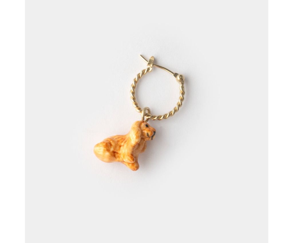 Cocker Dog mini earring - Sold individually